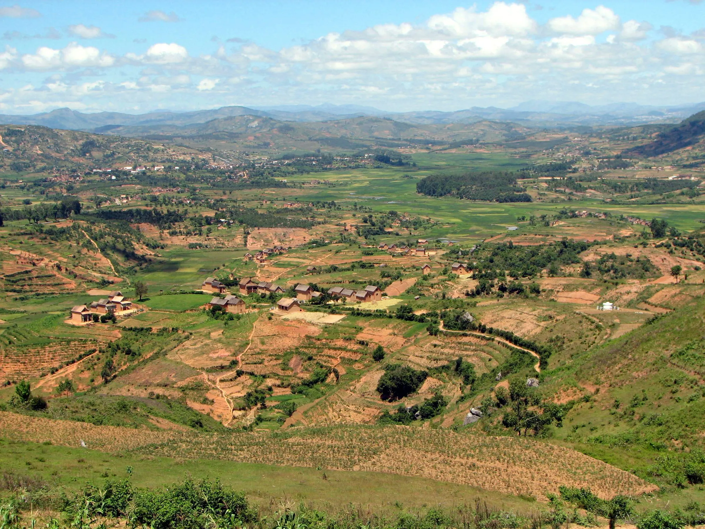 Landscape near Fianarantsoa, Madagascar. Photo by Bernard Gagnon